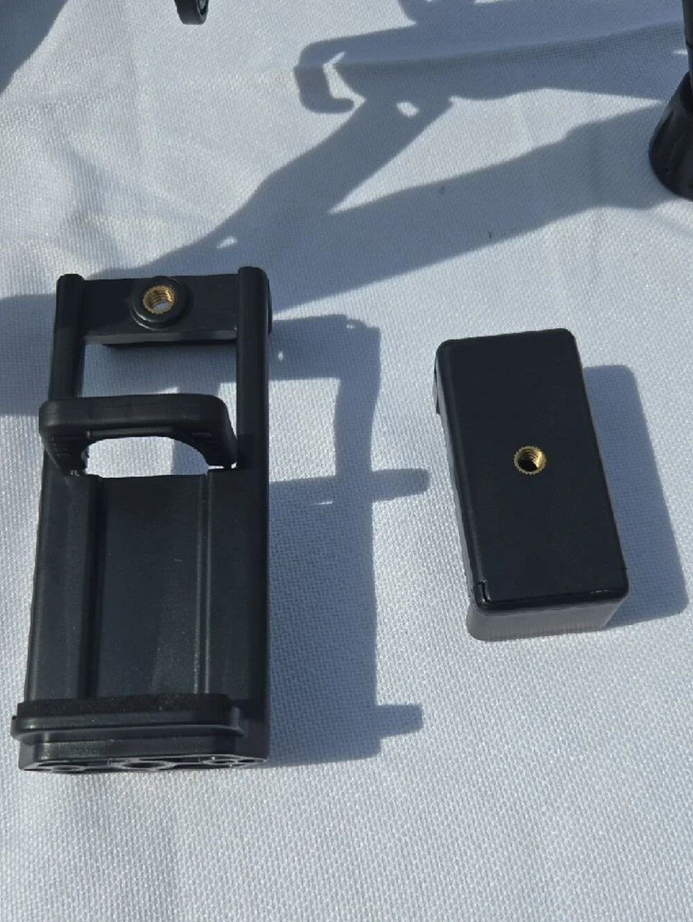 Black Camera Tripod with Quick-Release Head